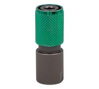 Adaptateur d'embout de conversion 0,6 cm avec moleté, 10 mm | Connecteur fileté pour travaux de maintenance de service, manchon moleté pour travaux de réparation domestique