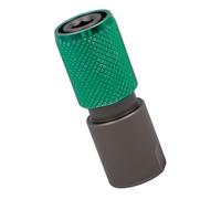 Adaptateur d'embout de conversion 0,6 cm avec moleté, 10 mm | Corps fileté avec manchon de préhension pour projets d'entretien domestique, travaux d'installation, travaux d'entretien