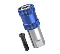 Adaptateur d'embout ergonomique 10 mm fileté vers 1/4" | Porte-embout de tournevis pour changement d'embout de tournevis facile Accessoires en acier