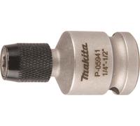 Adaptateur d'embouts à changement rapide Makita 1/2" - 1/4" 1/2"4KT - 1/4" 6KT