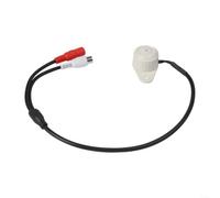 Adaptateur d'entrée audio pour caméra de sécurité DVR - Réduction du bruit - Kit de ramassage vocal pour système de vidéosurveillance intérieur et extérieur - Design compact