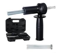 Adaptateur détartreur SDS 18 aiguilles pour marteau électrique, tête d'élimination de rouille en acier trempé pour perçage de béton et maçonnerie, outil de nettoyage industriel