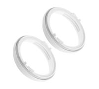 Adaptateur D'évacuation de Climatiseur Mobile 2pcs, Raccord Blanc | Pvc, Accessoire de Climatiseur pour Tube Evacuation Mobile, Interface de Conduit D'évacuation du Fête Estivale