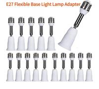 Adaptateur d'extension Flexible pour ampoule LED, douille E27, convertisseur, support de Base mural, rallonge à vis pour support de lampe 1PC