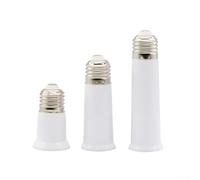 Adaptateur d'extension pour douille E27 vers E27 pour luminaires à vis E27, y compris les ventilateurs de plafond et les lampes (95 mm)