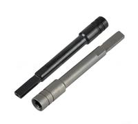 Adaptateur d'Extension pour Embouts Hexagonaux 1/4 Pouces | pour accessoire de Rallonge en Métal avec Conception Plate pour Outils Multifonctions, pour idéal pour Serrage dans Espaces