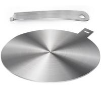 Adaptateur d'induction de 24 cm pour les cafetières Moka et les poêles, compatible avec les plaques de cuisson à induction
