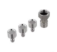Adaptateur Douche pour kärcher Acier 1/4" pour Lavage Auto Adaptateur | Raccord rapide 1/4", conversion hose en puissant jet, lavage auto pour efficace, montage outils