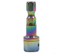 Adaptateur Douille Visseuse 8mm Hexagone Acier Trempé Non Magnétique pour Perceuse à Chocs Outils Auto(B)
