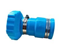 Adaptateur du tuyau d'de la piscine Robuste avec bride de serrage | Adaptateur de flexible d'attache de skimmer de piscine Pour réparation et nettoyage extérieur, commercial et