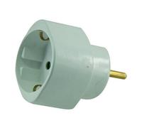 Adaptateur - EBE - EBE310112 - Schuko/France - 16 Ampères - Gris