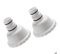 Adaptateur Écumoire Aspirateur Piscine - LON® - 1,25"" 1,5"" - Compatible Summer Waves Hors Sol - Lot de 2