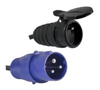 Adaptateur électrique - CEE - Mâle - IP44 - 0,3m H07RN-F - Universel