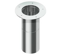 Adaptateur enfichable pour extracteur de fumée DIAJEKT (S) - Kutzner & Weber RSD-A 150/130 pour extracteur de fumée RSD 150 (S) et diamètre de tuyau 130 mm