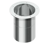 Adaptateur enfichable pour extracteur de fumée DIAJEKT (S) - Kutzner & Weber RSD-A 250/180 pour extracteur de fumée RSD 250 (S) et diamètre de tuyau 180 mm