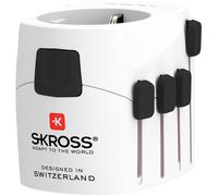 Adaptateur et convertisseur - SKROSS - 3 POLES 150 Pays - Universel - Blanc - 1750W