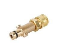 Adaptateur et nettoyeur haute pression Connecteur de bouteille de canon à mousse en cuivre Adaptateur femelle en laiton de pot de pistolet à lance en mousse à neige pour la série Nilfisk Gerni