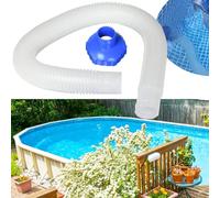 Adaptateur et Tuyau pour Skimmer de Piscine, 70cm 1.5in In-tex 25016 Tuyau et Adaptateur pour écumoire de Piscine Kits D'écumoire pour Piscines Hors Sol pour In-tex Best-way
