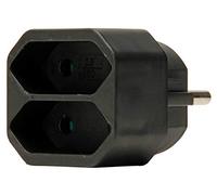 Adaptateur Euro, noir, 174105004