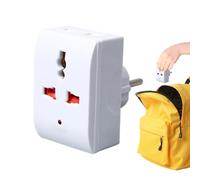 Adaptateur européen | Prise de conversion compacte, USB C international pour étudiants voyageurs à l'étranger