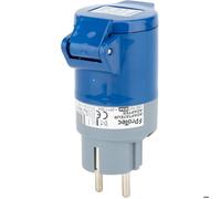 Adaptateur femelle CEE P17 vers mâle - caravane, camping cars - Protec
