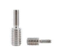adaptateur fileté, Vis de conversion for adaptateur caméra M4 M5 M6 M8M10 M12 M16 M20 filetage métrique boulon réducteur convertisseur à double extrémité(M6X10 M8X10)