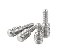 adaptateur fileté, Vis de conversion M4 M5 M6 M8 M10 M12 M16 M20, filetage métrique 304, convertisseur double extrémité, boulon réducteur for adaptateur d'appareil photo(M16X25 M20X25)