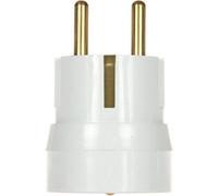 Adaptateur France/Schuko - EBENOID - EBE310101 - 16A - Blanc - Prêt à poser