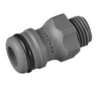 Adaptateur GARDENA 02920-26 plastique 13,16 mm (1/4) (filet ext.), raccord