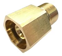 Adaptateur Haute Pression - Lot de 1 - Laiton Massif - Compatible Easy!Lock et M22 - Pour Kärcher et Divers - Noir 104mm RATELIER