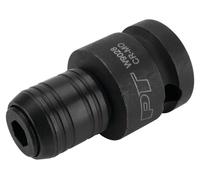 Adaptateur hexagonal 1/2 x 1/4 de pouce, pour hocs vers visseuse électrique