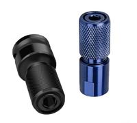 Adaptateur hexagonal M10 vers 6,35 mm pour meuleuse d'angle plus 1/2" carré à porte-embout 1/4", connecteur télescopique à commutation rapide pour hocs