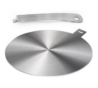 Adaptateur Induction Disque (24cm), Convertisseur Plaque Cuisson Induction, Plaque Diffusion Chaleur, Avec Poignée + Base YYV