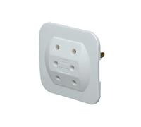 Adaptateur Kopp Euro (design plat), blanc arctique