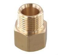 Adaptateur M22 14 mm femelle vers G1/2 mâle en laiton pour raccords de tuyau de nettoyeur haute pression et standardisation de l'interface d'équipement