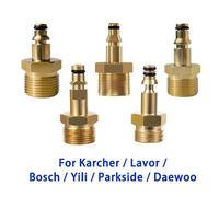 Adaptateur M22 14mm, raccord rapide, pistolet de lavage haute pression, connecteur de tuyau, raccord de conversion rapide pour Karcher Lavor Parkside Bosch For Nilfisk