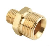Adaptateur M22 en laiton haute pression pour nettoyeur haute pression Kärcher X1 5 pour tuyau AG de 14 mm