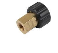 Adaptateur M22 pour nettoyeur haute pression M22 x 1,5 entrée vers sortie G1/4 Coupleur de tuyau pour Nilfisk AQT Garden (M22 x 1/4 IT)