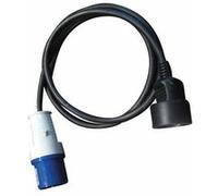 Sunroad Adaptateur Mâle CEE 17 220V Femelle Schuko avec Cordon Camping-Car Van