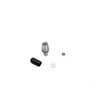 Adaptateur mâle de 8 mm à connexion rapide pour remplissage d'air, kit de mamelon de remplissage unidirectionnel en acier inoxydable pour HPA/N2, 300 bar 4500 psi, comprend un joint torique et un
