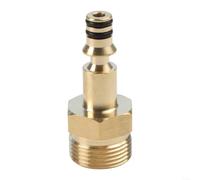 Adaptateur mâle M22 pour tuyau de nettoyeur haute pression en laiton pour Lavor pour Karcher pour mousse neige série K 150 bar doré (pour lavor)