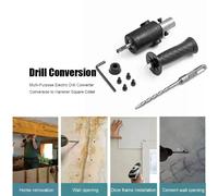Adaptateur mandrin perceuse marteau - 9 pièces