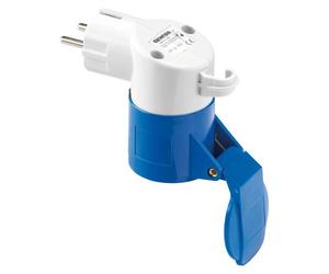 Adaptateur mobile de prise domestique vers industrielle GEWISS