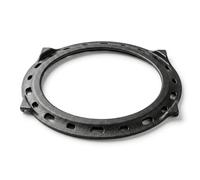 Adaptateur modulaire Ø 30 cm en fonte émaillée | Rehausseur pour système BBQ à plusieurs niveaux - Pour GRATE300 et PLATE300 | Compatible avec GRATE545 et PLATE545