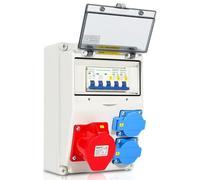Adaptateur mural électrique IP44 1x16 A 2x230 V LS