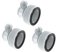 Adaptateur Piscine Type B, 3Pcs Adaptateur De Tuyau De Piscine pour piscines INTEX, Adaptateur de Tuyau de Rechange pour Pompes pour tuyaux de 32mm et 38mm