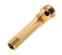 Adaptateur Pivotant de Remplacement pour Enrouleur de Tuyau en Cuivre | Raccord Fileté 1 Pouce vers 0, 8 Pouce, Coude de Liaison pour Extension de Flexible, Usage Jardin Extérieur