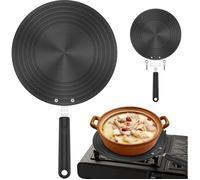 Adaptateur - Plaque d'adaptation à induction 24 cm - Protection/Adaptateur pour plaque de cuisson - Diffuseur de chaleur - Avec