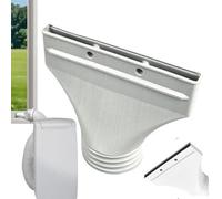 Adaptateur Plat Pour Tuyau D'évacuation De Climatisation, Adaptateur Tuyau Climatiseur Mobile Portable, Kit De Joint D'étanchéité Pour Conduit Ventilation De Cuisine, Voiture, Hotte, Fenêtre, Porte