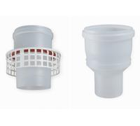 Adaptateur pour cheminée Perfinox B23 - Diam. 80/125 mm - 1 pièce - ATLANTIC - 570100